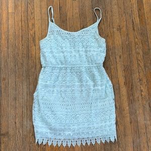 H&M Divided Light Blue Dress Medium
